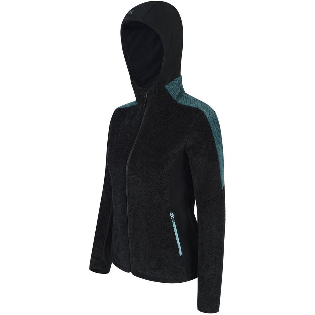 Montura Soft Shape Jacket Woman Nero Azzurro - Pile Donna - Mud and Snow