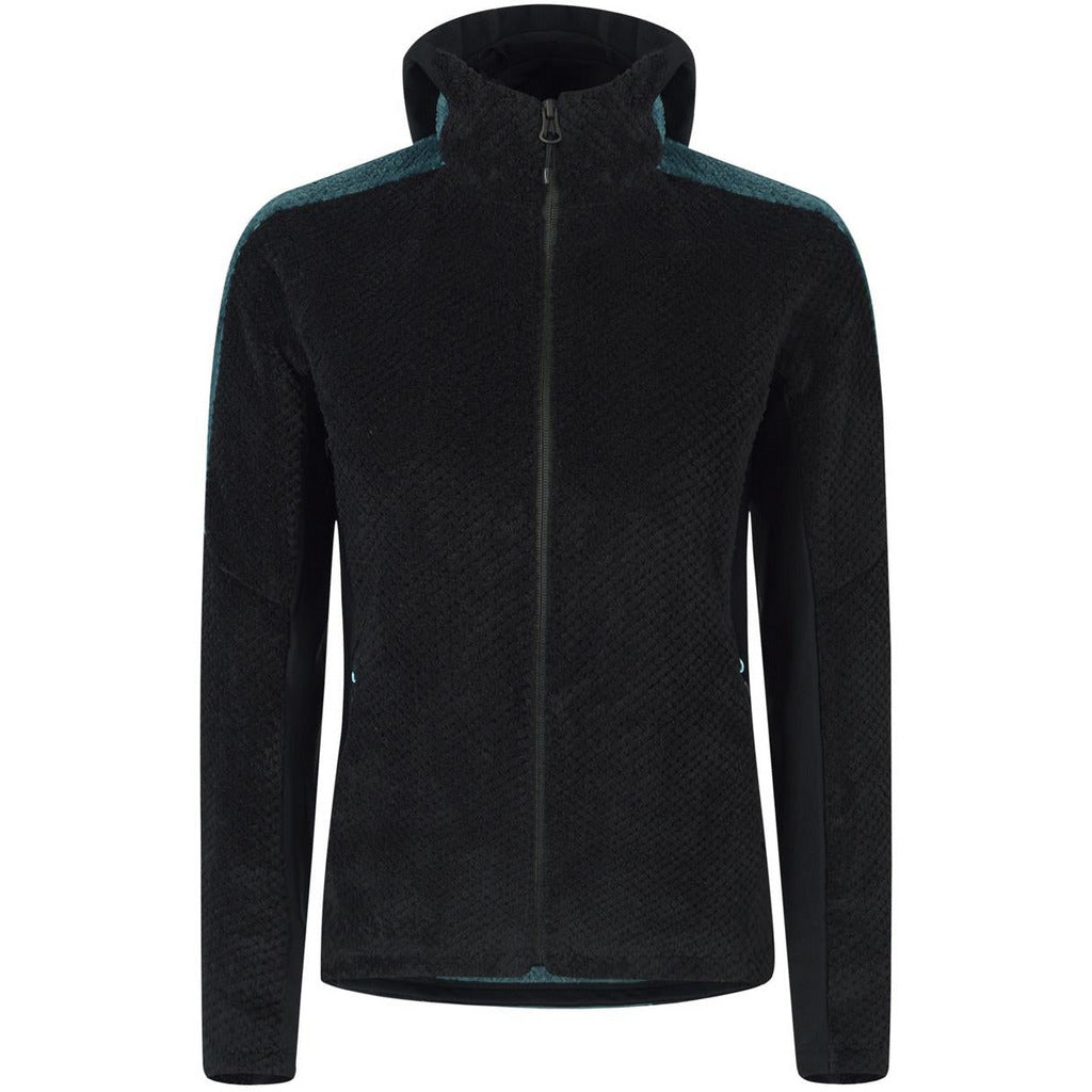 Montura Soft Shape Jacket Woman Nero Azzurro - Pile Donna - Mud and Snow