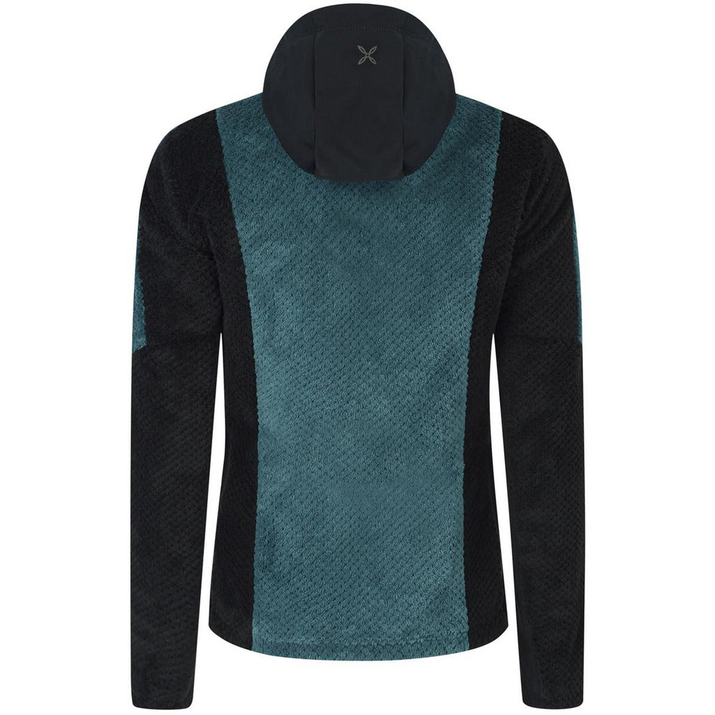 Montura Soft Shape Jacket Woman Nero Azzurro - Pile Donna - Mud and Snow