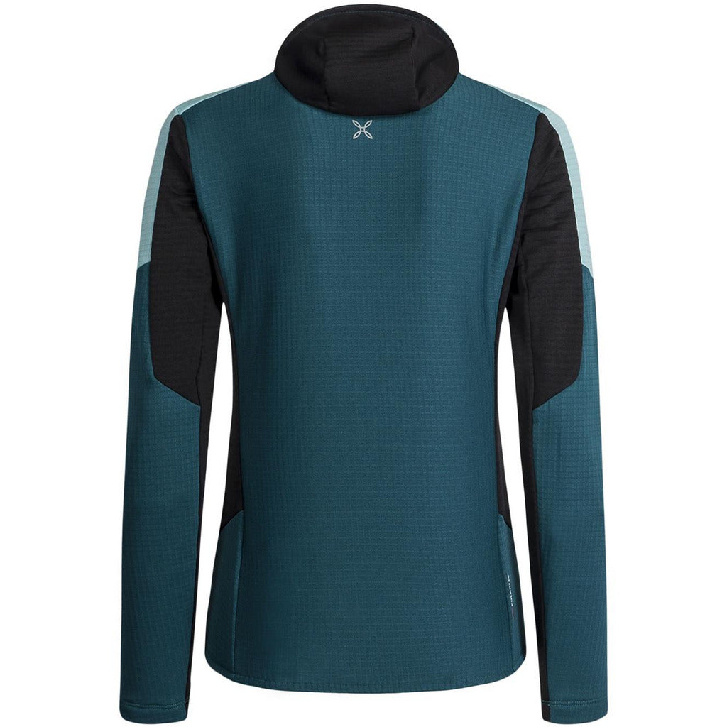 Montura Stretch Color Hoody Jacket Woman Baltic - Pile Donna - Mud and Snow
