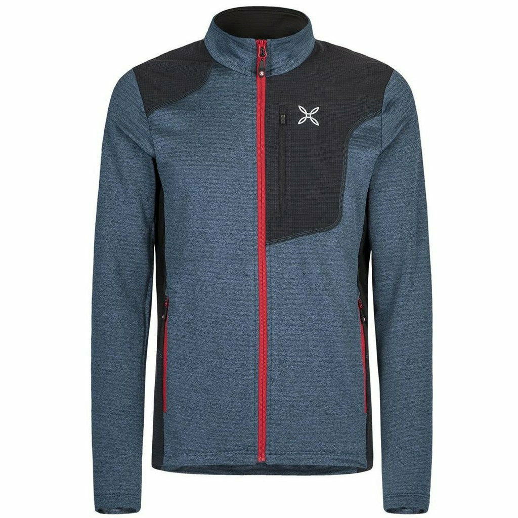 Montura Thermal Grid Pro Maglia Blu / Rosso - Maglia Uomo - Mud and Snow