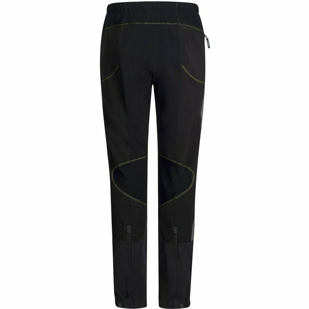 Montura Upgrade 3 Pants Nero / Verde Lime - Pantalone Sci Alpinismo Uomo - Mud and Snow