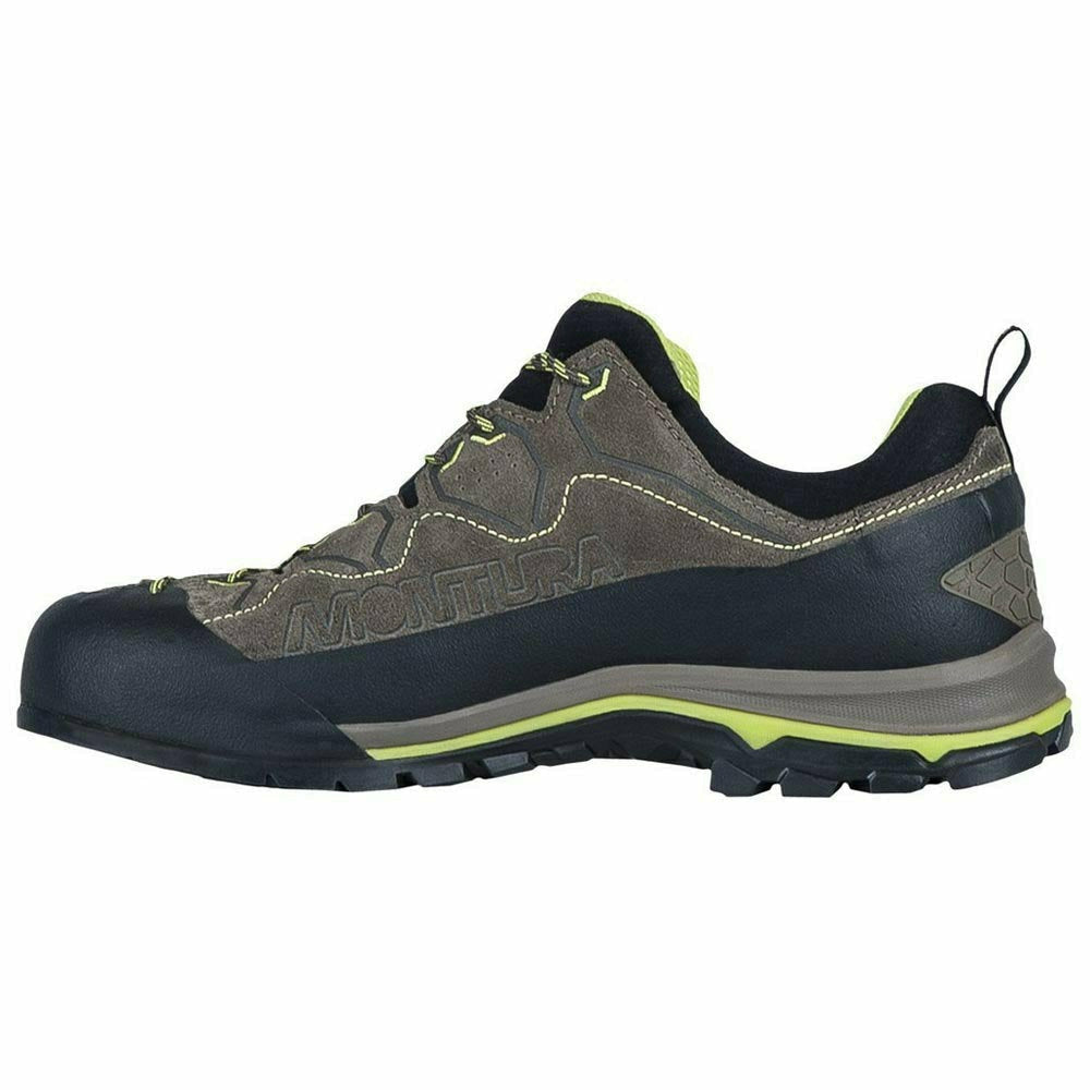 Montura Yaru Gore Tex Castoro/Verde - Scarpa Uomo Impermeabile - Mud and Snow