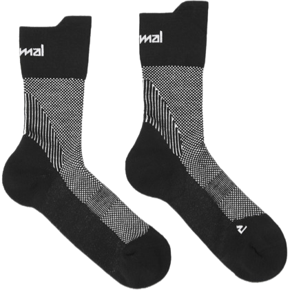 NNormal Running Socks Black - Calza Running - Mud and Snow