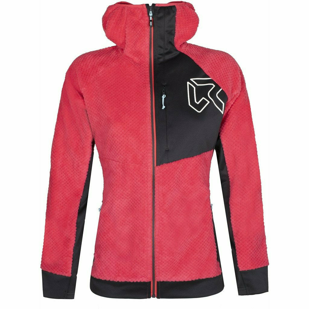 Rock Experience Blizzard Woman Fleece Fuxia - Pile Peloso Donna - Mud and Snow