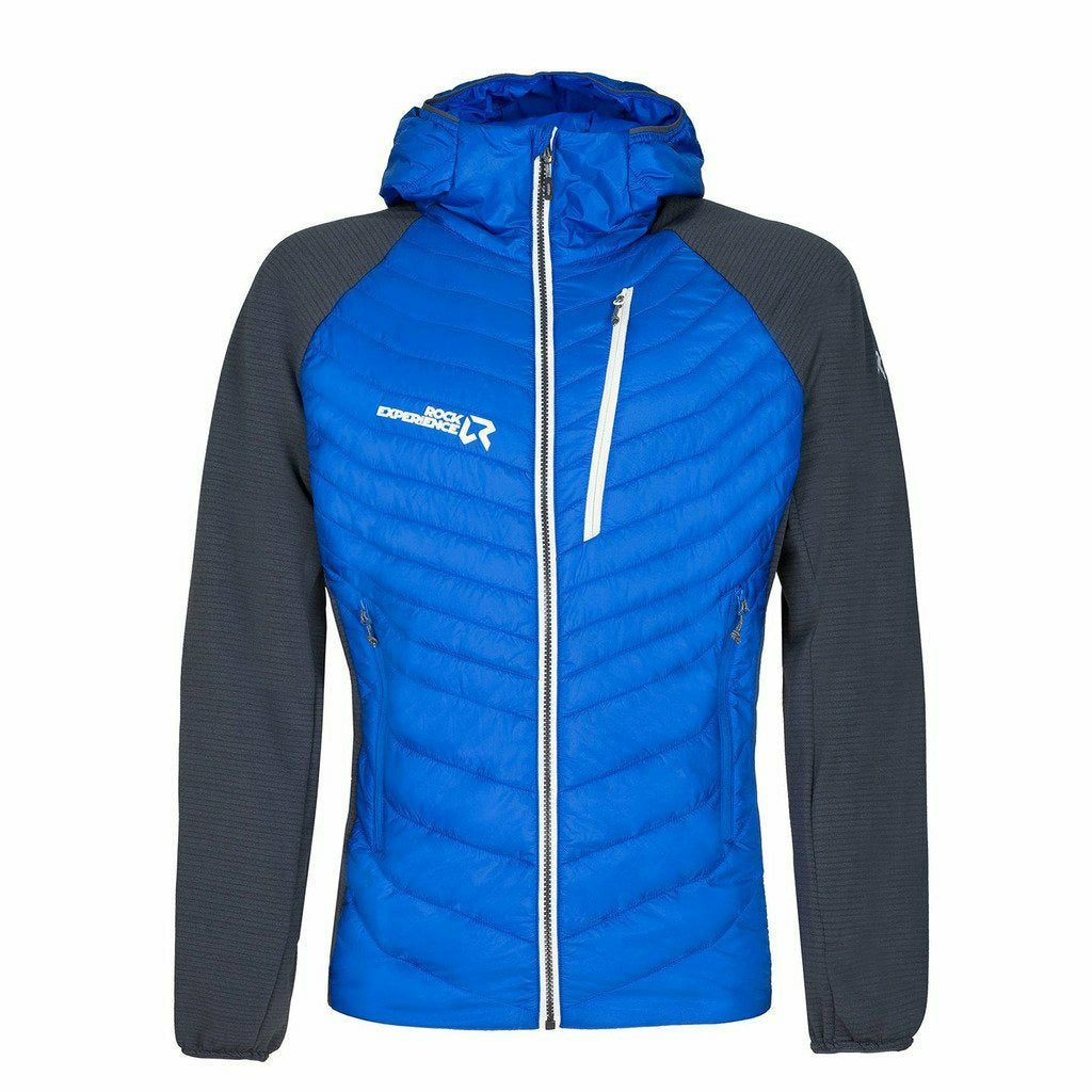 Rock Experience Manitoba 2.0 Hybrid Man Jacket Directoire Blue - Giacca Uomo - Mud and Snow