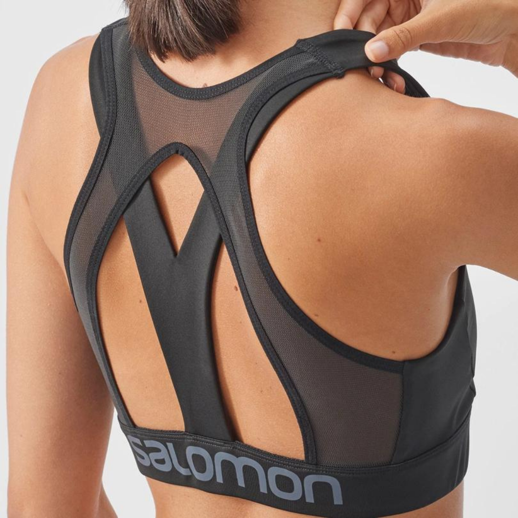 Salomon Cross Run Bra - Top Running Donna - Mud and Snow