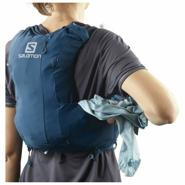 Salomon ADV Skin 8 W Poseidon/Night Sky - Zaino Trail Running - Mud and Snow