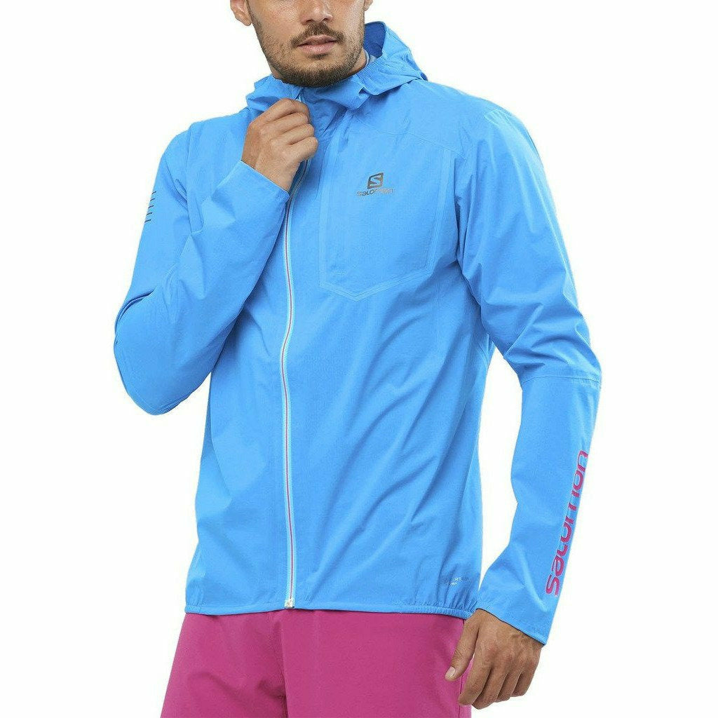 Salomon Bonatti PRO Hawaiian Ocean - Giacca Uomo Impermeabile - Mud and Snow