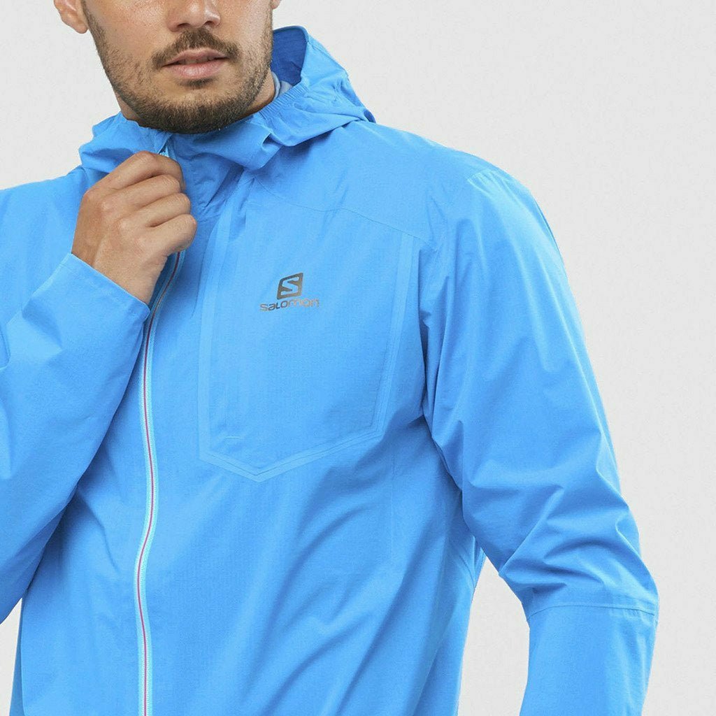 Salomon Bonatti PRO Hawaiian Ocean - Giacca Uomo Impermeabile - Mud and Snow