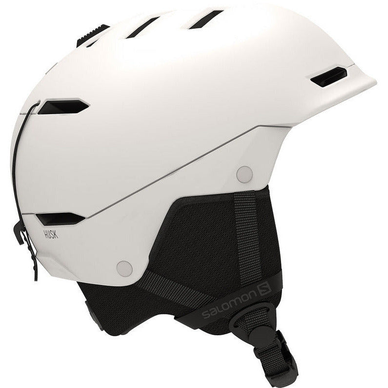Salomon Husk White - Casco Sci - Mud and Snow