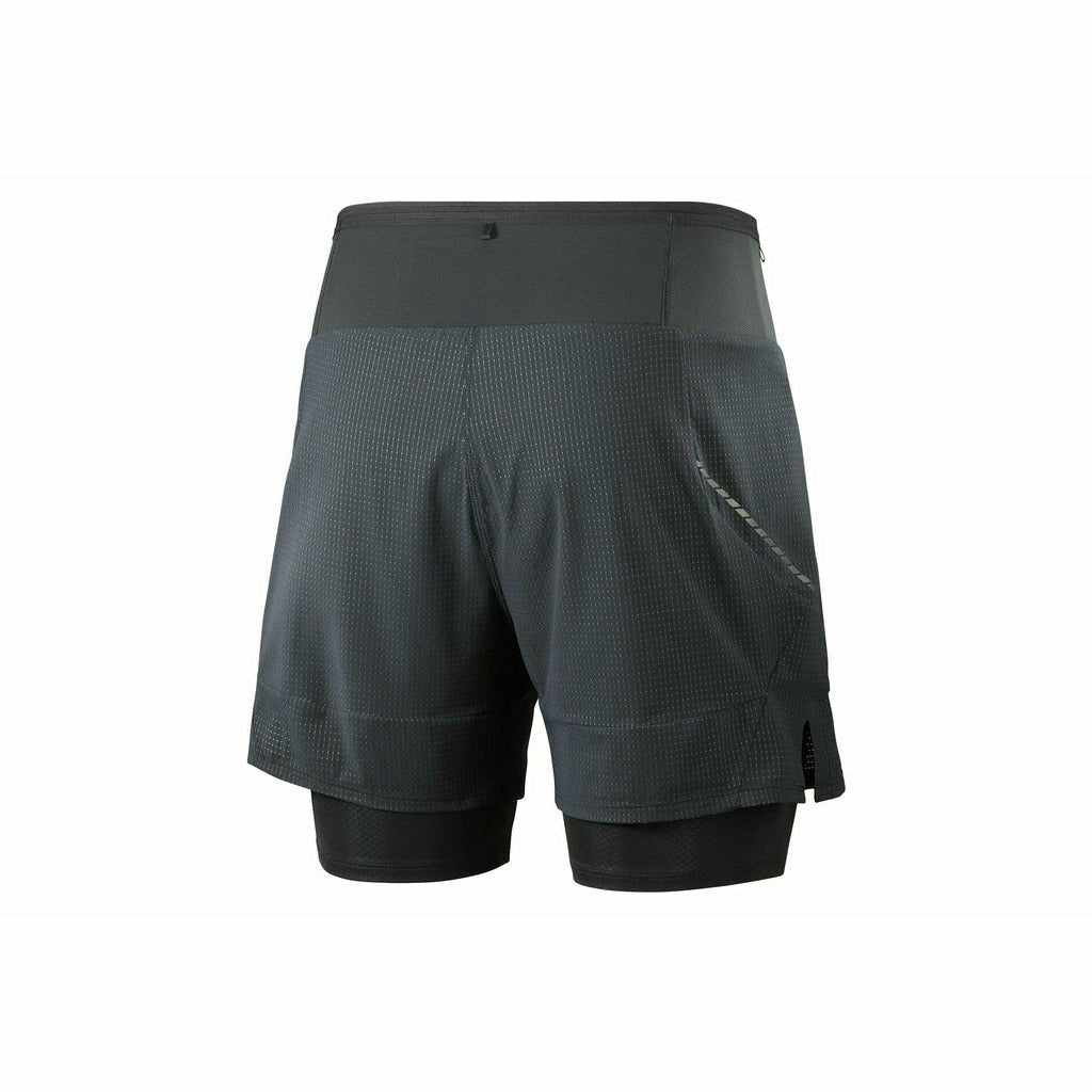 Salomon Sense 2IN1 Short Black - Pantaloncini Trail Running - Mud and Snow