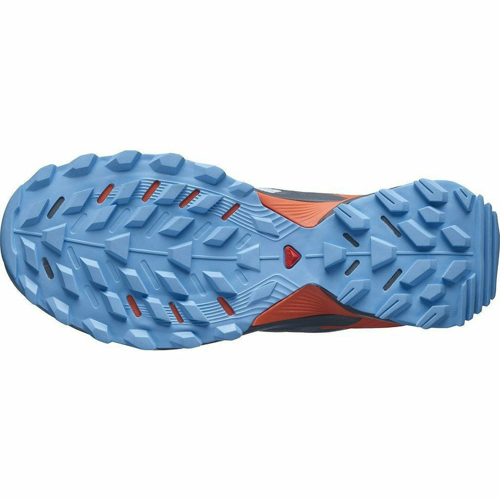 Salomon Wings Sky W Blue / Shade / Persimmon - Scarpa Trail Running - Mud and Snow