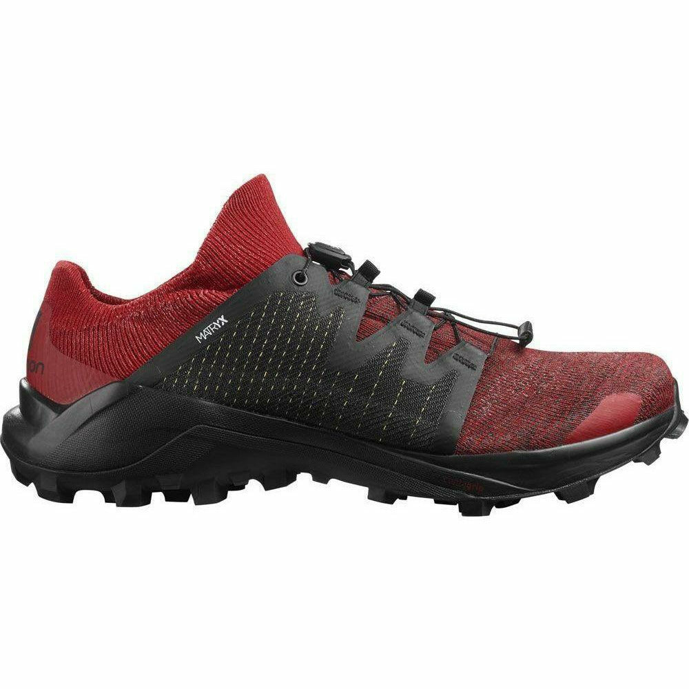 Salomon Cross/Pro Corrida/Red Dahlia - Scarpa Trail Running Uomo - Mud and Snow