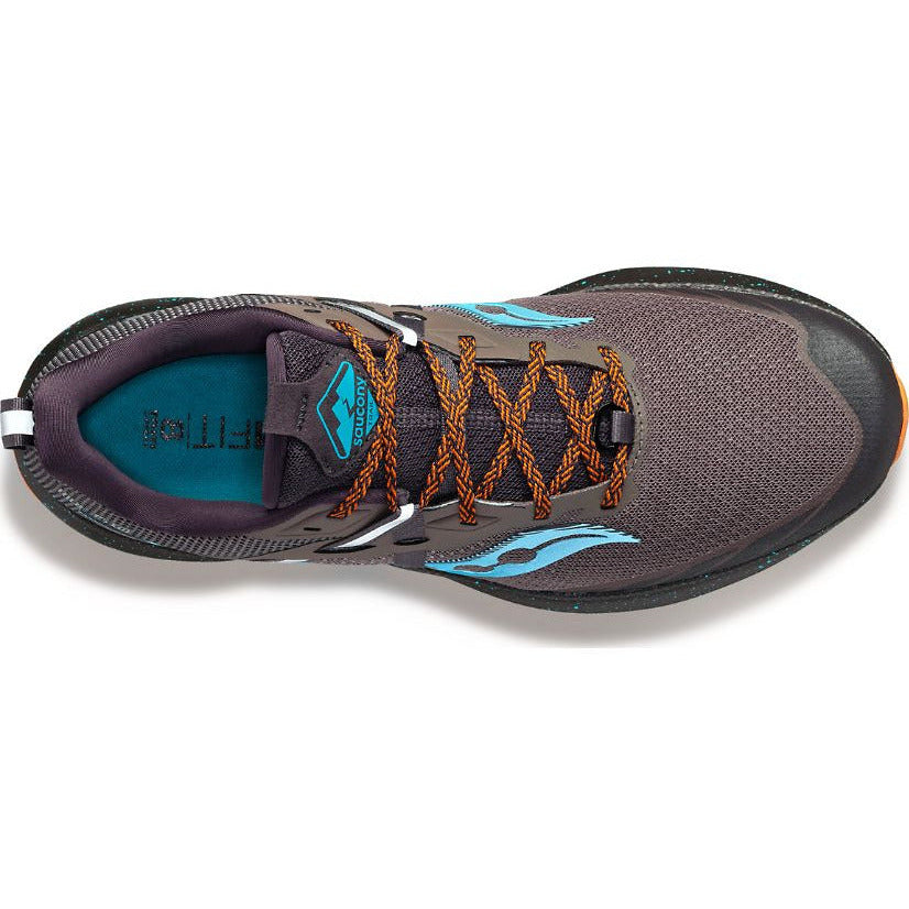 Saucony Ride 15 TR Petwer/Agave- Scarpa Trail Running - Mud and Snow