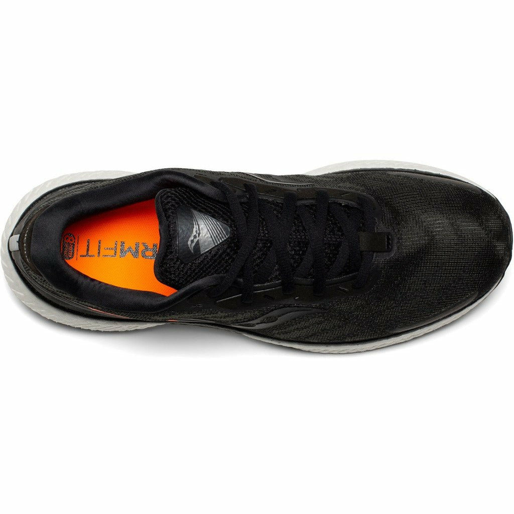 Saucony Triumph 19 Black/White - Scarpa Running Uomo - Mud and Snow
