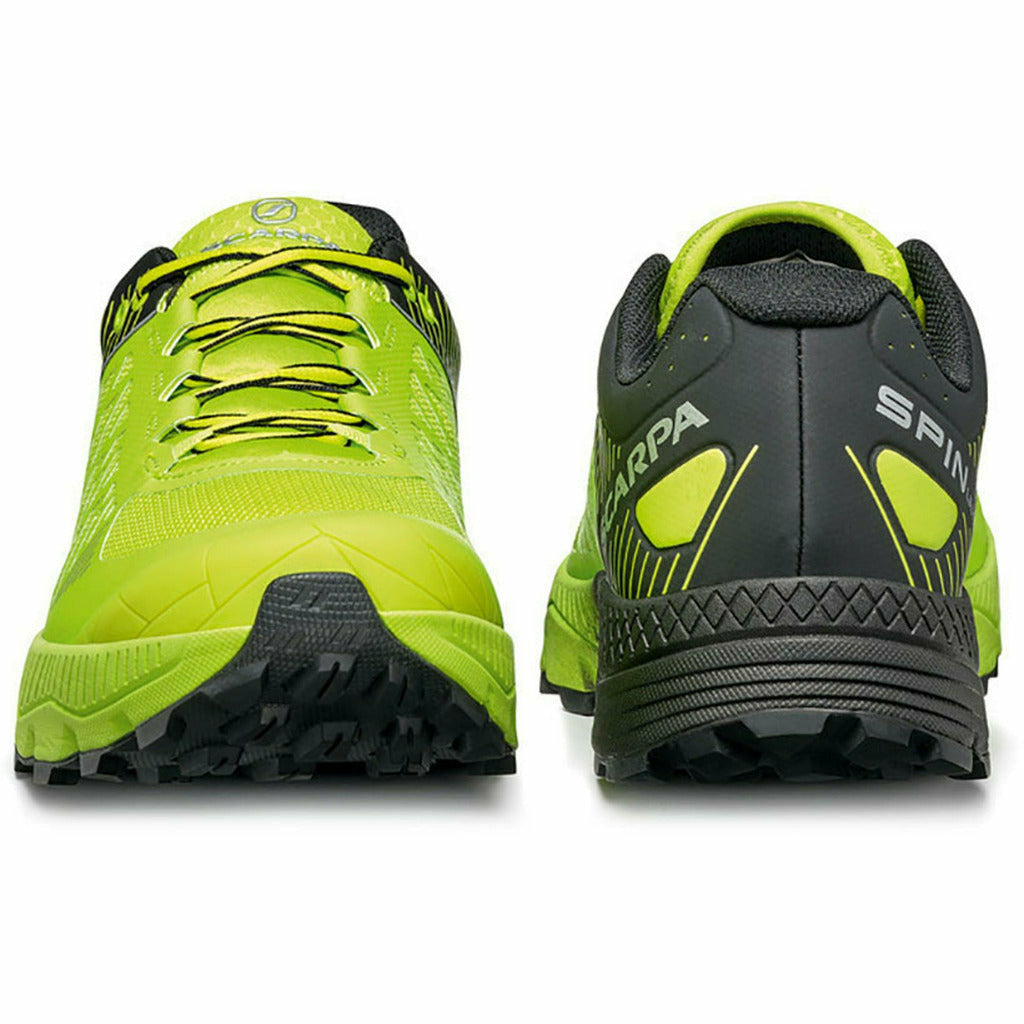 Scarpa Spin Ultra Acid Lime/Black - Scarpa Trail Running Uomo - Mud and Snow