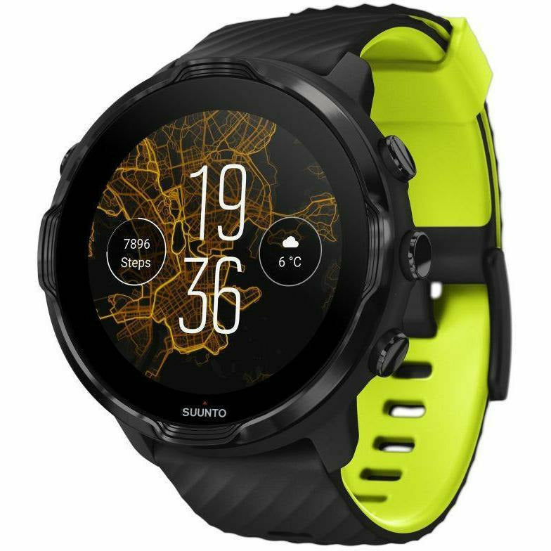 Suunto 7 Black Lime - Orologio GPS - Mud and Snow