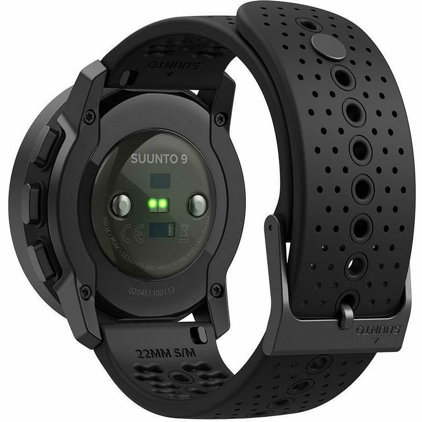 Suunto 9 Peak All Black - Orologio GPS - Mud and Snow