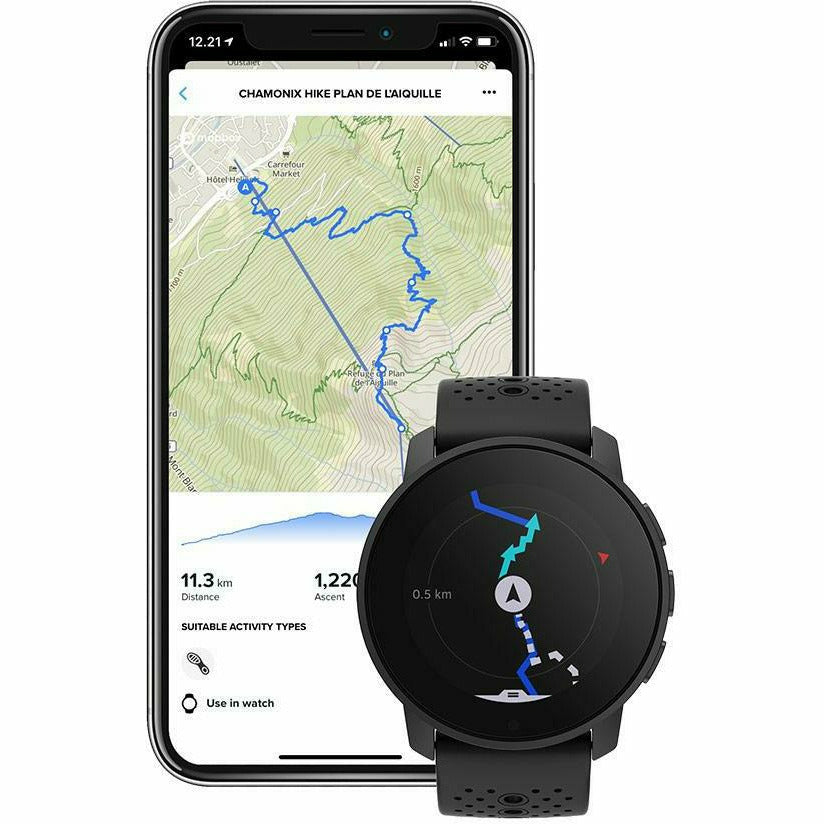 Suunto 9 Peak All Black - Orologio GPS - Mud and Snow