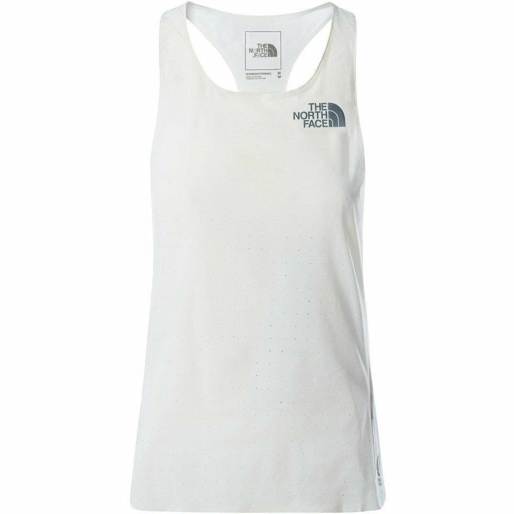 The North Face Flight Wheightless Tank White - Canotta Trail Running - Mud and Snow