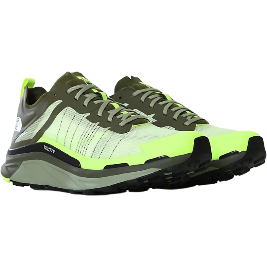 The North Face Vectiv Infinite Sharp Green/Tea Green - Scarpa Trail Running Uomo - Mud and Snow