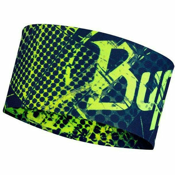 Buff Coolnet Uv+ Headband Havoc Blue - Fascia Traspirante - Mud and Snow