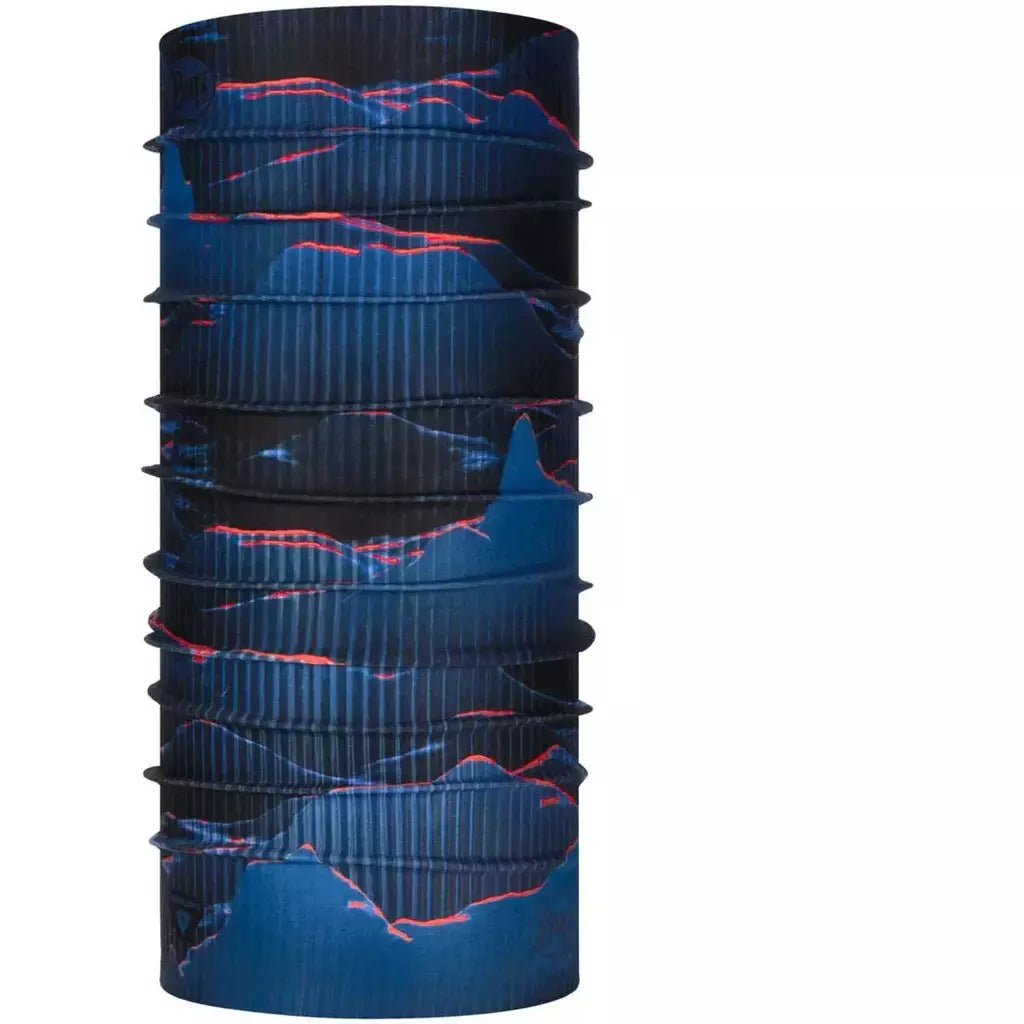 Buff Thermonet S-Wave Blue - Fascia Scaldacollo Traspirante - Mud and Snow