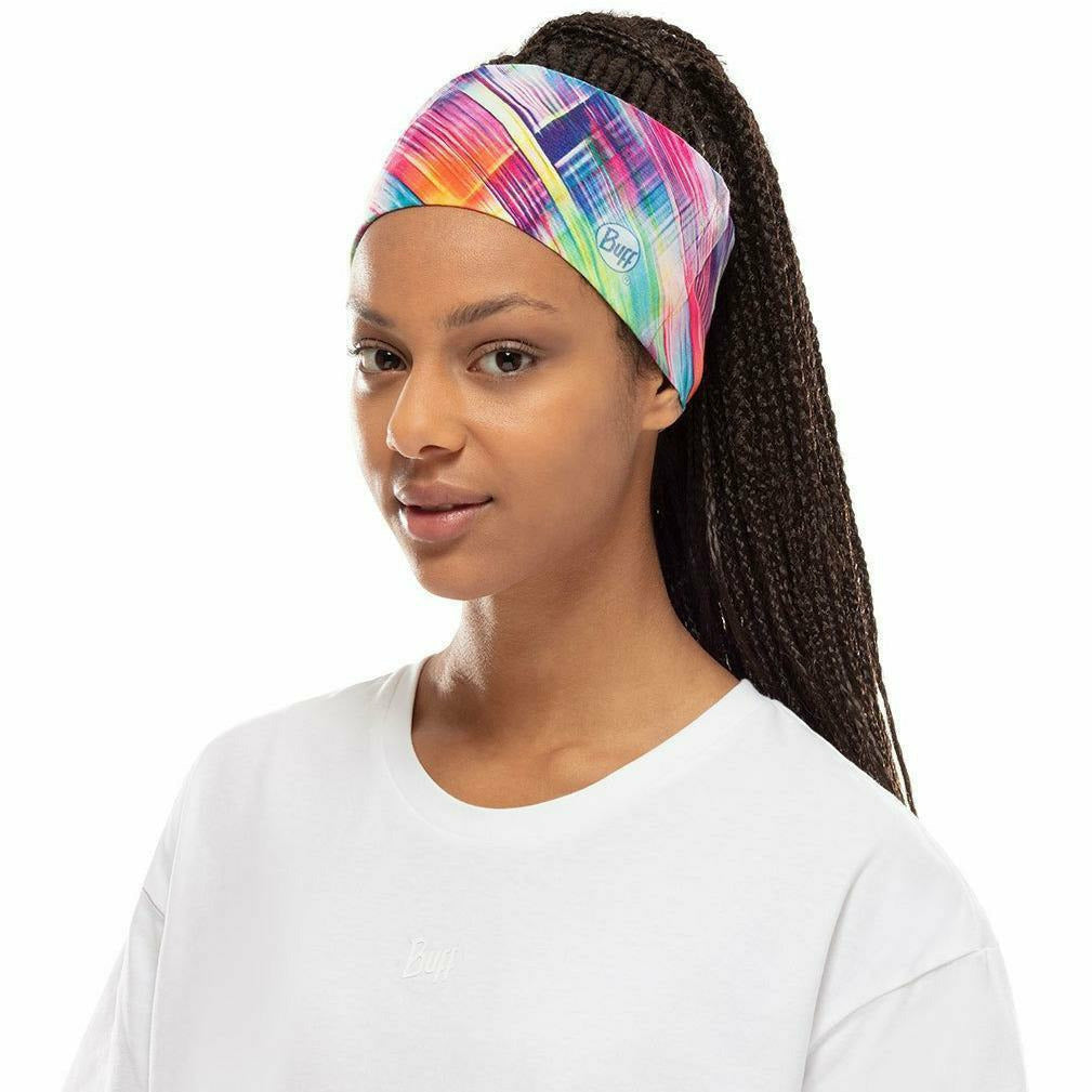 Buff Coolnet Uv+ Headband B-Magik Multi - Fascia Traspirante - Mud and Snow