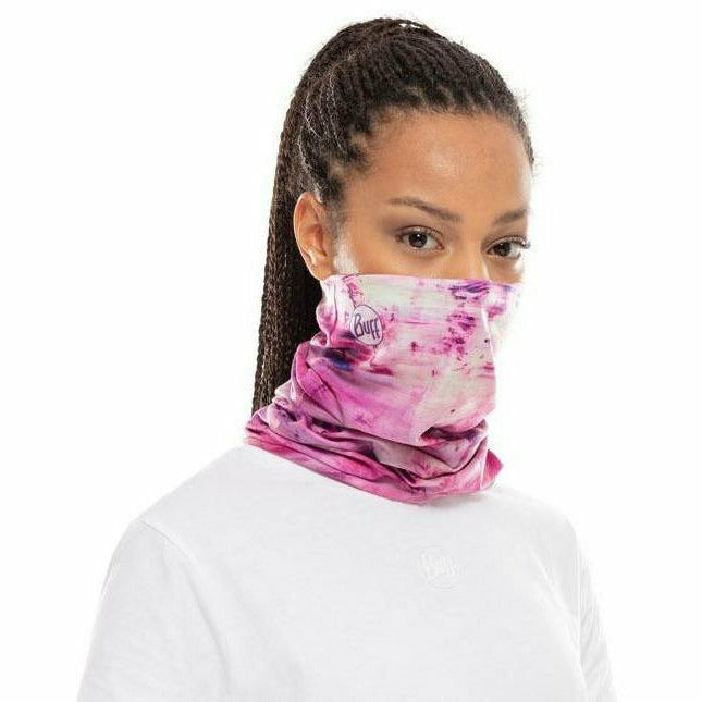 Buff Coolnet Uv+ Smooth Violet - Fascia Scaldacollo Traspirante - Mud and Snow