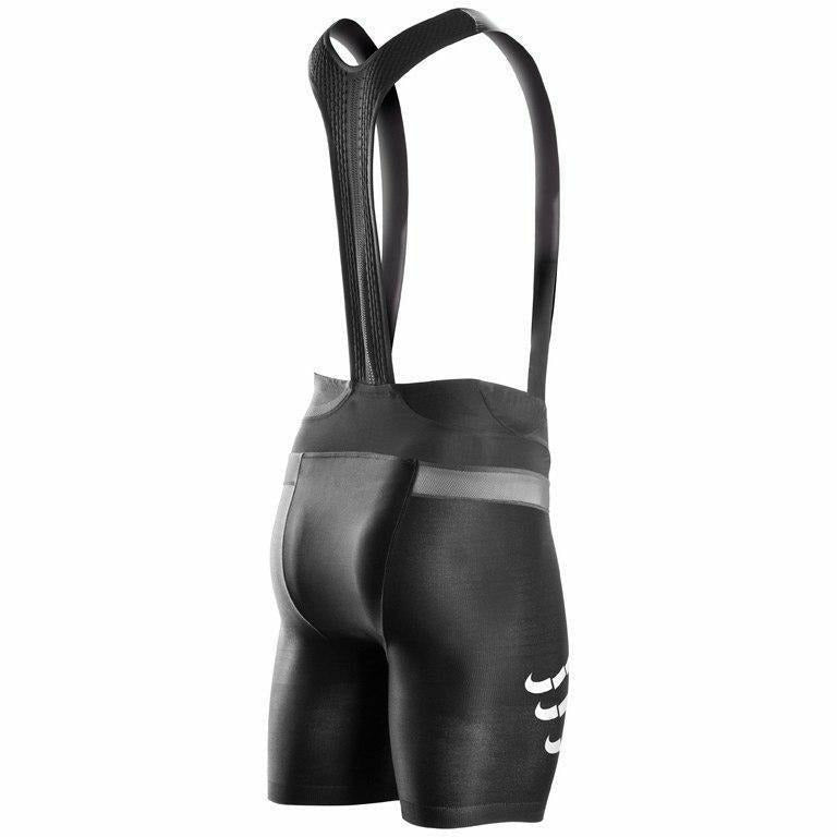 Compressport Cycling Bib Short Black - Mud and Snow