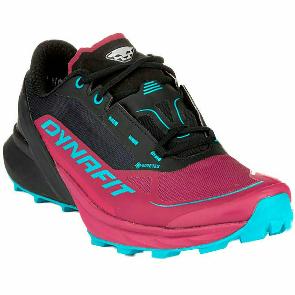 Dynafit Ultra 50 GTX Black Out/Beet Red - Scarpa Trail Running Impermeabile Donna - Mud and Snow