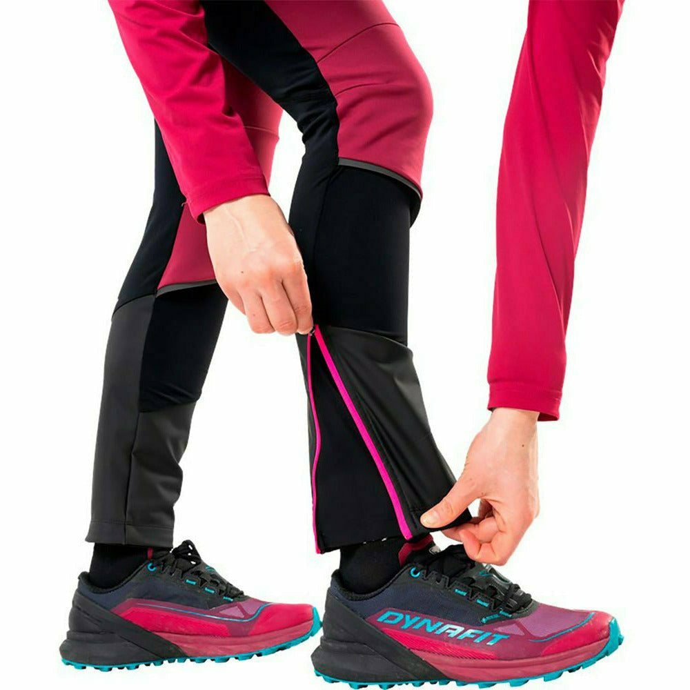 Dynafit Ultra 50 GTX Black Out/Beet Red - Scarpa Trail Running Impermeabile Donna - Mud and Snow