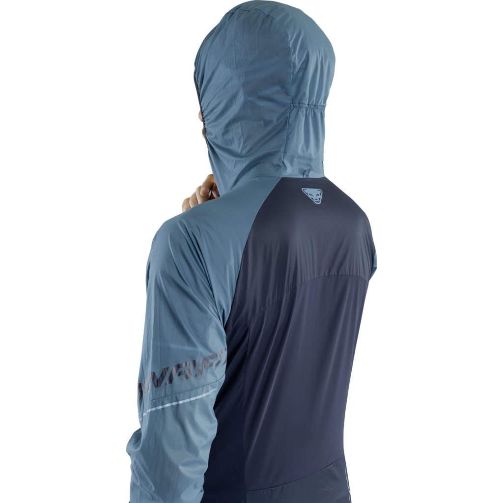 Dynafit Alpine Wind Jacket Storm Blue - Giacca Trail Running Antivento - Mud and Snow