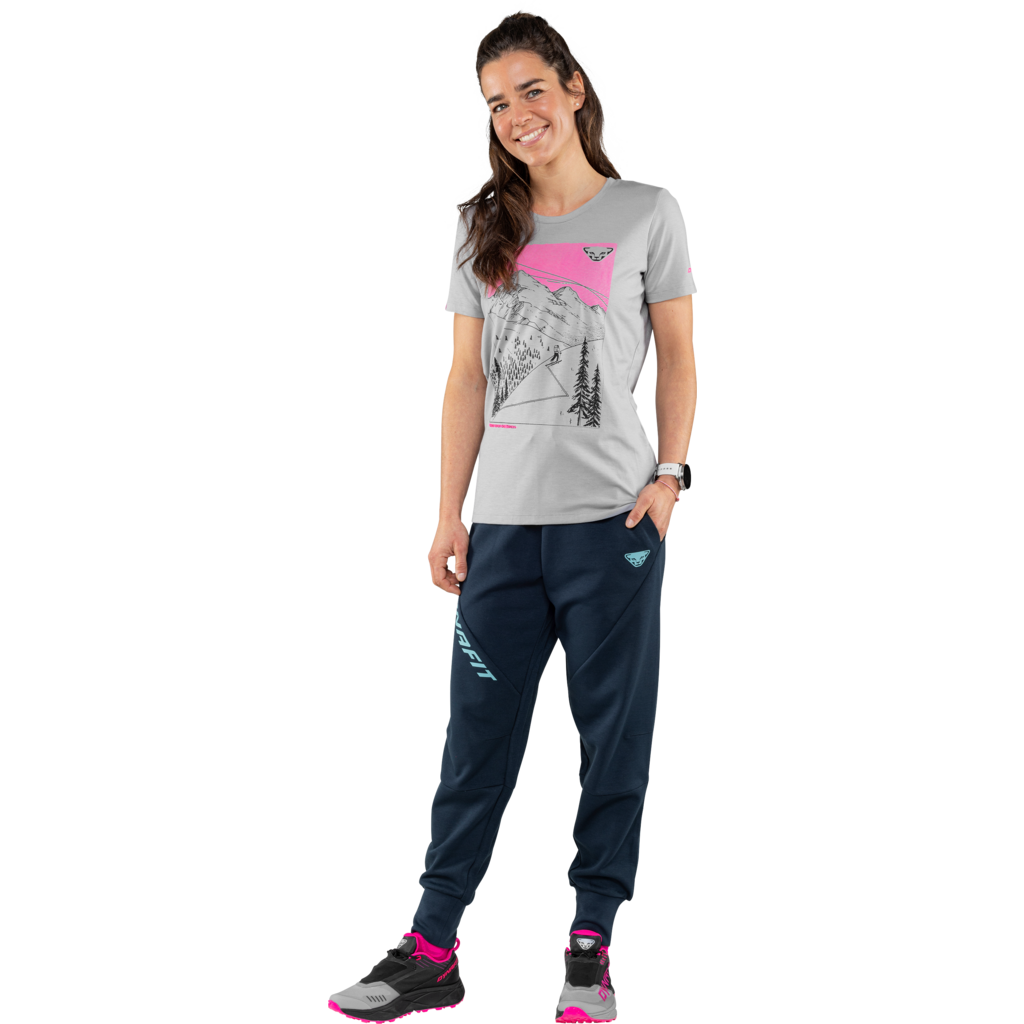 Dynafit Artist Series T-Shirt Alloy- Maglietta Donna - Mud and Snow