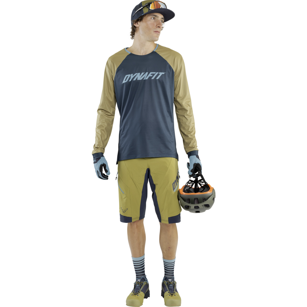 Dynafit Ride DST Short Army - Pantaloncini Uomo Trekking MTB - Mud and Snow