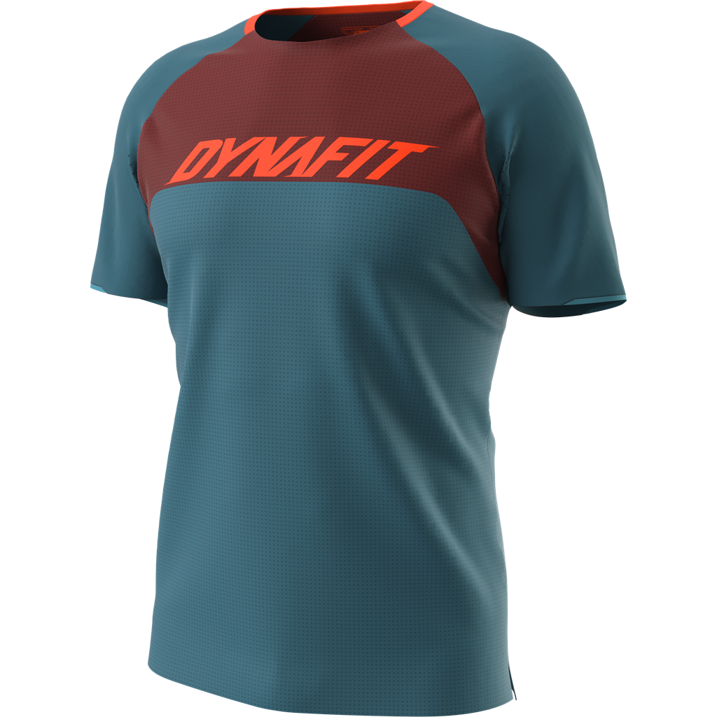 Dynafit Ride S/S Tee Mallard Blue - Maglia Uomo MTB - Mud and Snow