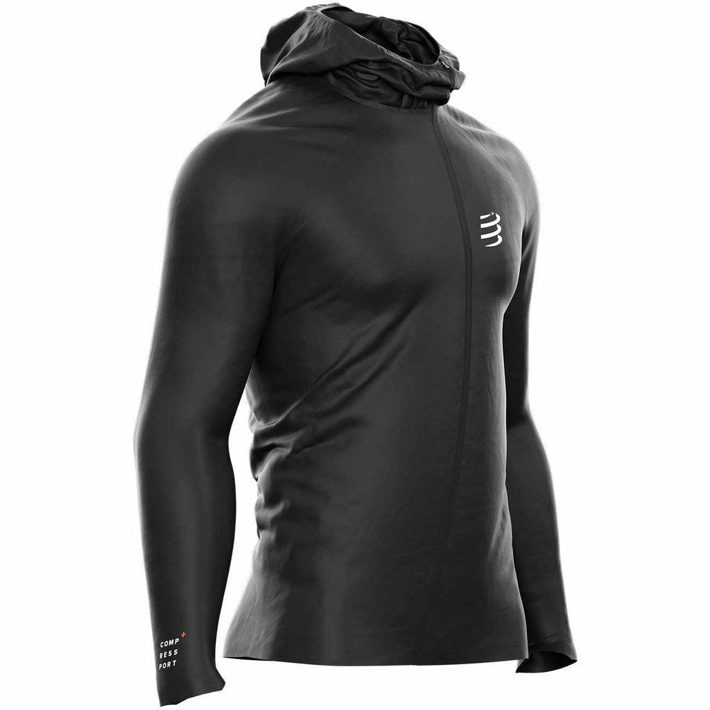 Compressport Hurricane Waterproof 10/10 Jacket - Giacca Running Impermeabile - Mud and Snow
