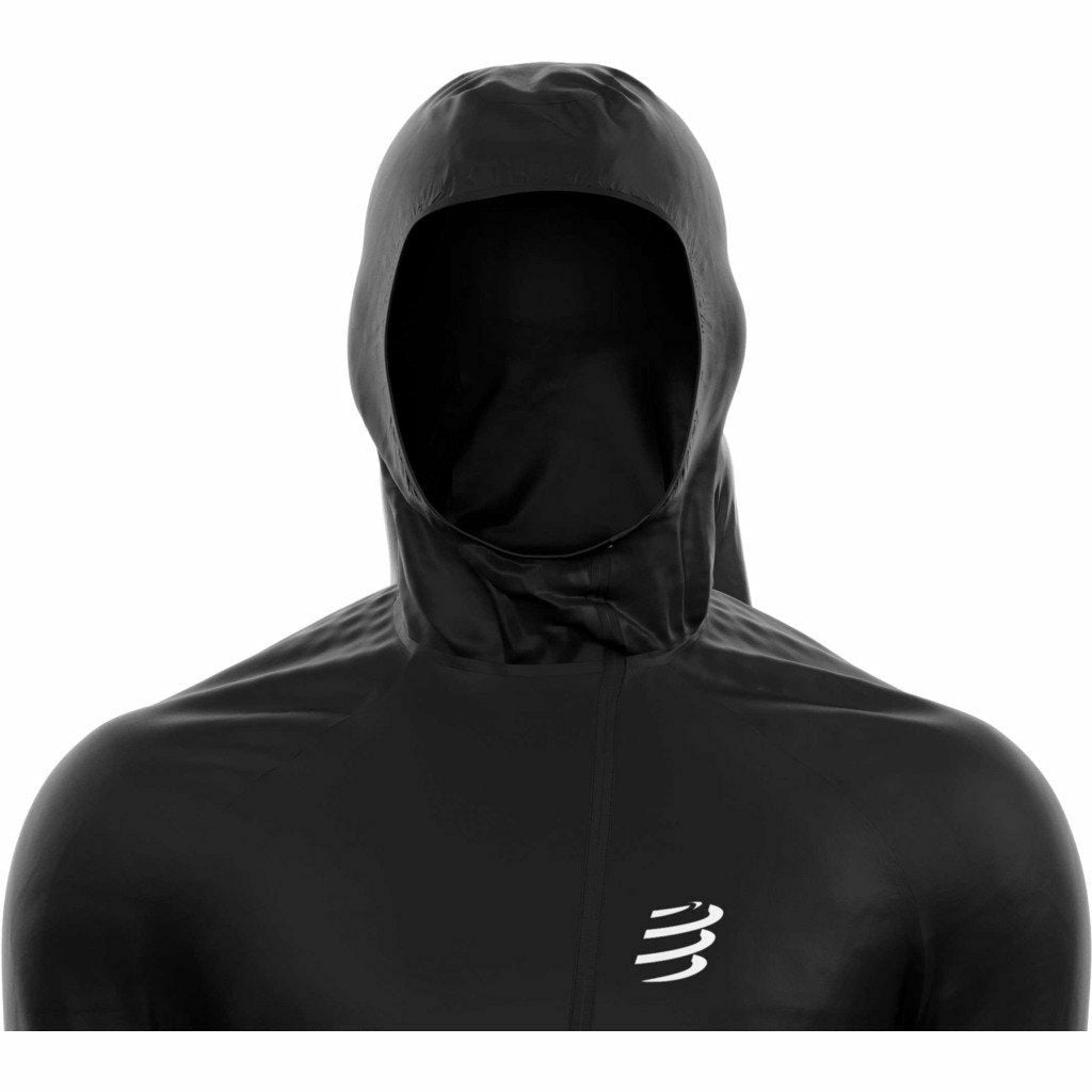 Compressport Hurricane Waterproof 10/10 Jacket - Giacca Running Impermeabile - Mud and Snow