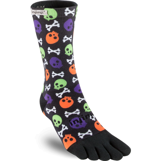 Injinji Halloween Run Lightweight Crew - Calza Lunga Trail Unisex - Mud and Snow