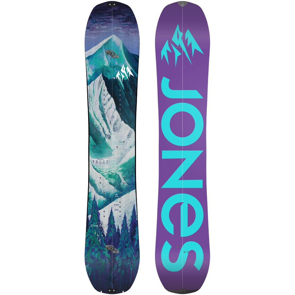 Jones Dream Catcher 2018 - Tavola Splitboard Donna - Mud and Snow