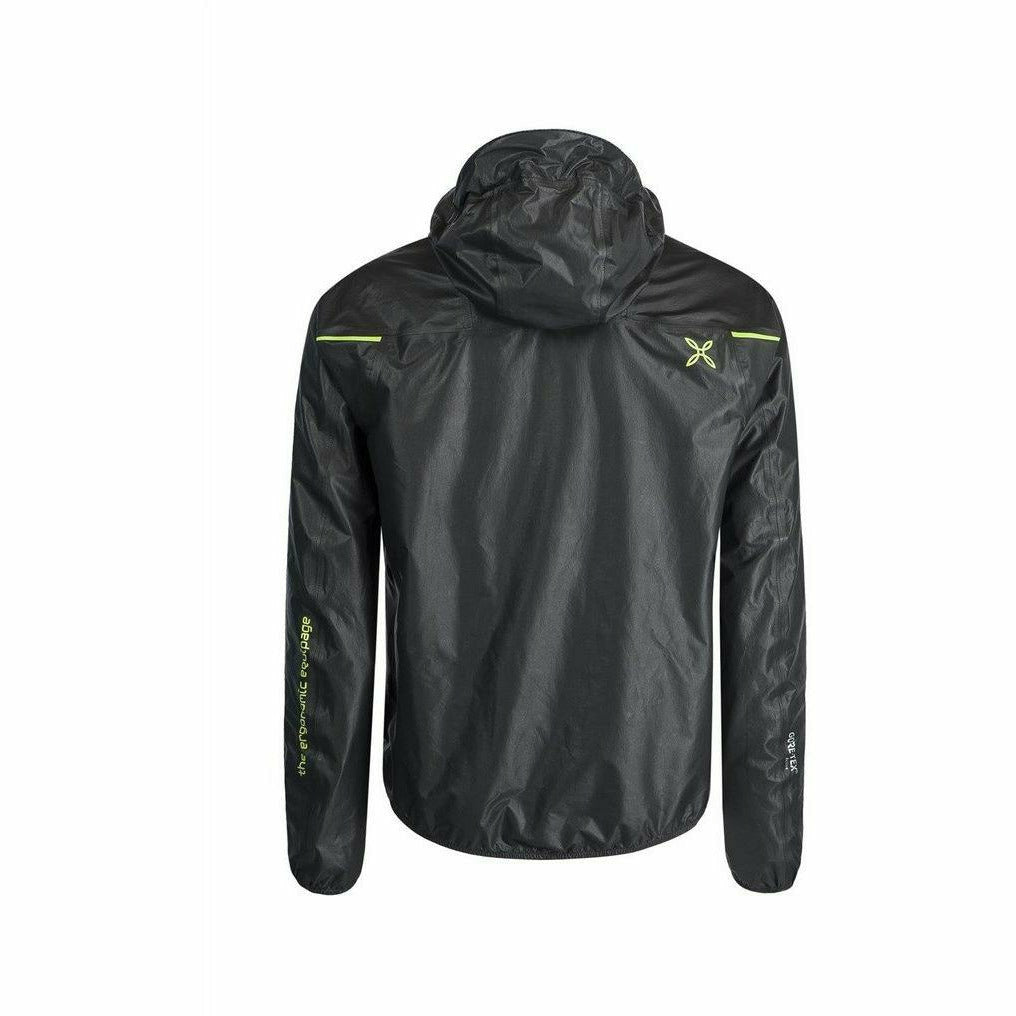 Montura Flyaway Jacket Ardesia/Verde Acido - Giacca Trail Running - Mud and Snow