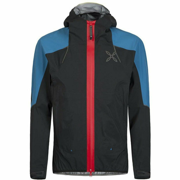 Montura Magic 2.0 Jacket Rosso/Azzurro - Giacca Gore Tex Uomo - Mud and Snow