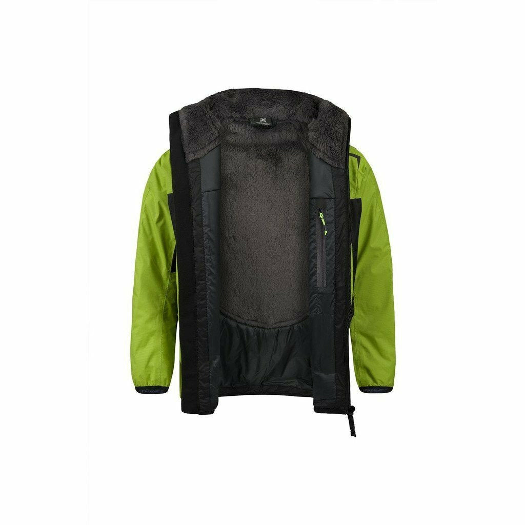 Montura Nevis Jacket Kids Verde Acido- Giacca Outdoor Bambino - Mud and Snow