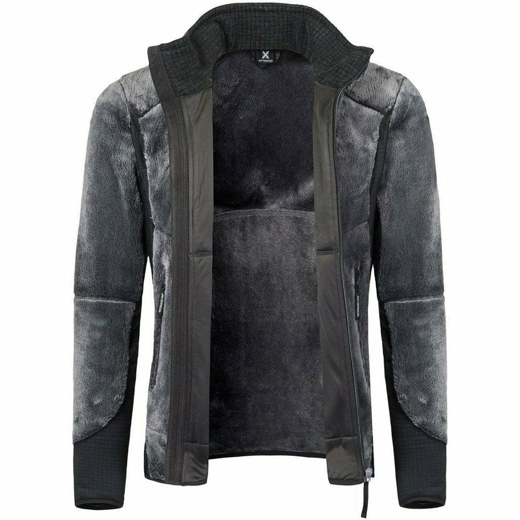 Montura Nordic Fleece Jacket Antracite - Pile Peloso Uomo - Mud and Snow