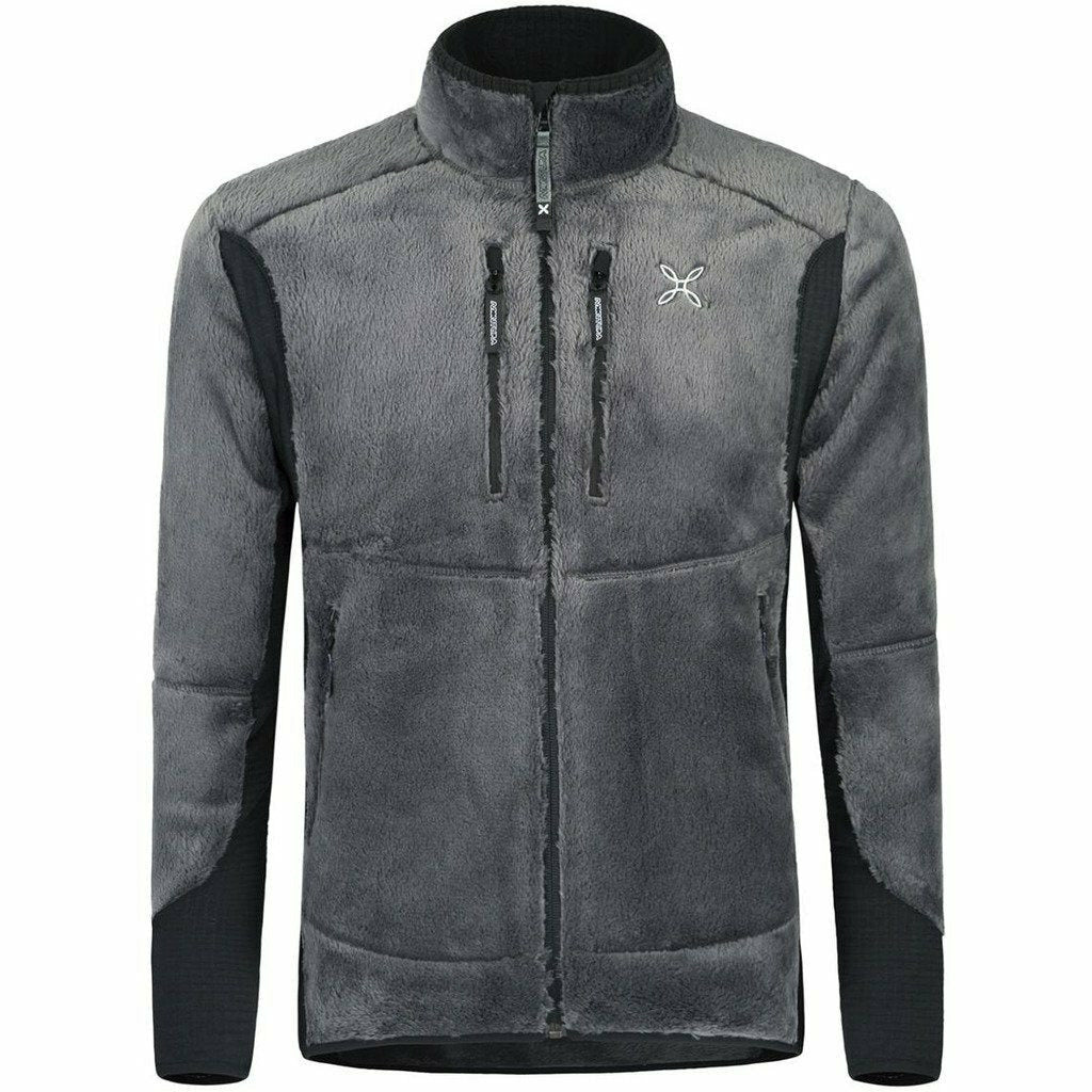 Montura Nordic Fleece Jacket Antracite - Pile Peloso Uomo - Mud and Snow