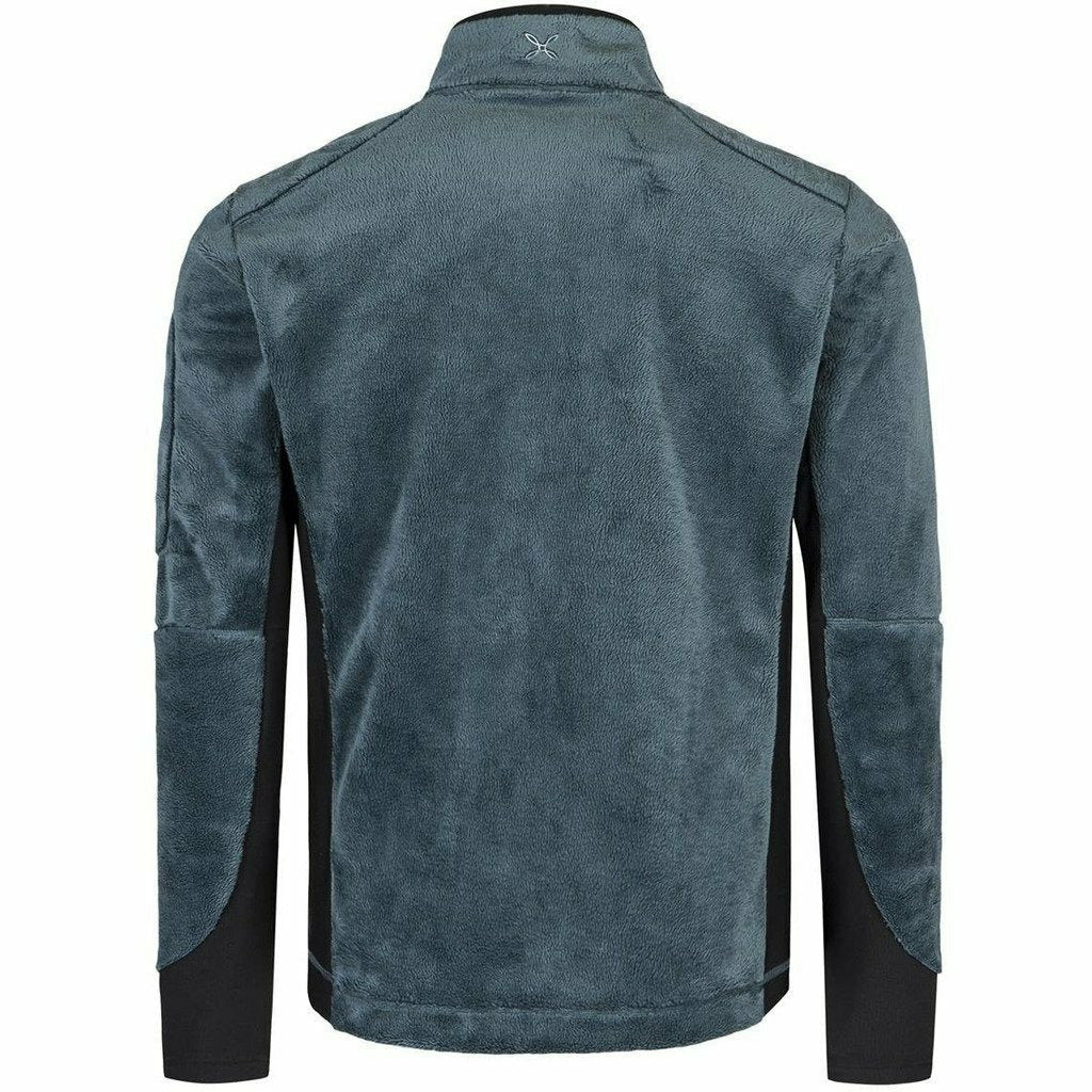 Montura Polar Confort Jacket Blu cenere/Verde- Felpe e Pile - Mud and Snow