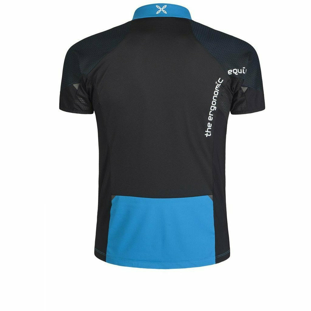 Montura Viper Race Zip Cielo/Bianco - Maglia Running Uomo - Mud and Snow