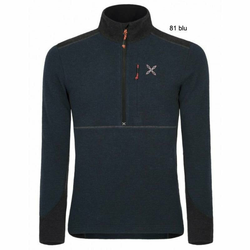 Montura Antelao Anorak Blu Notte - Felpe e Pile - Mud and Snow