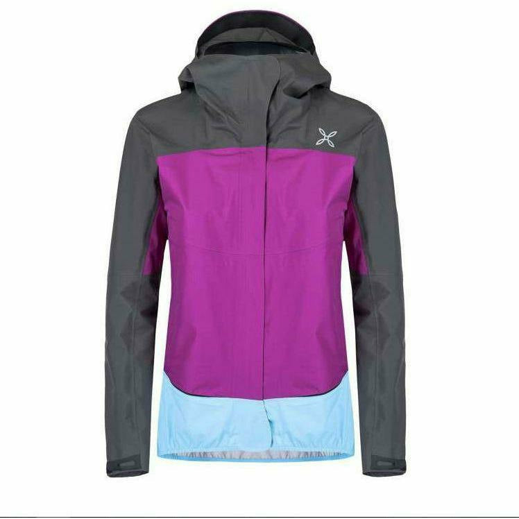 Montura Energy Star Azzurro/Viola - Giacca Gore Tex Donna - Mud and Snow